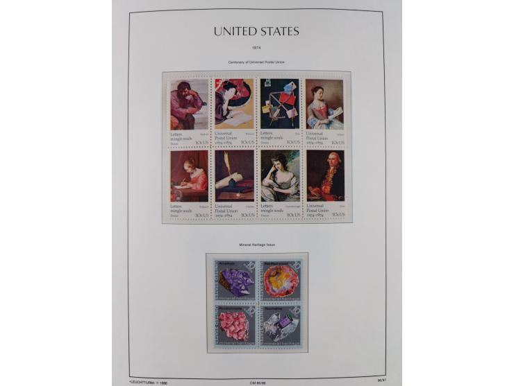 1847/1991, mostly used and later mint never hinged part collection incl. some better values and valid postage, in two albums