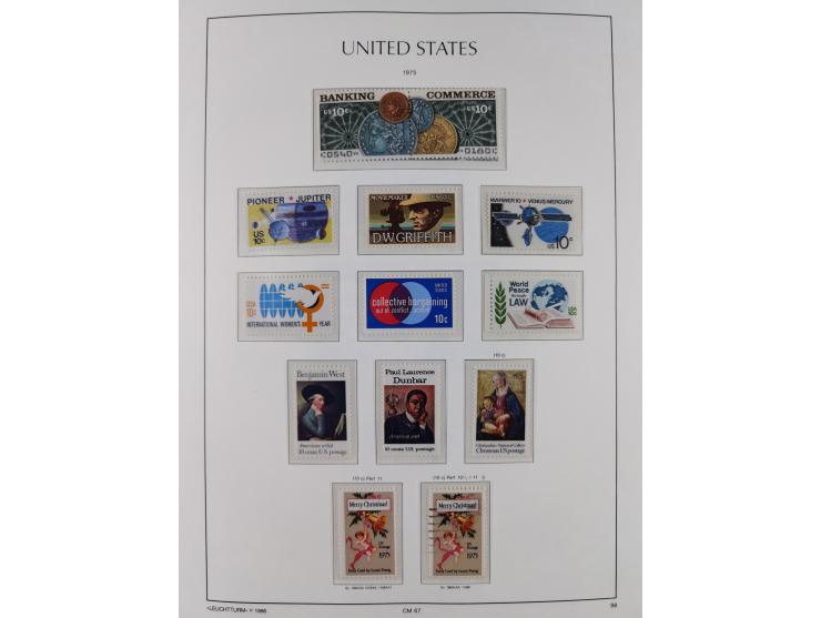 1847/1991, mostly used and later mint never hinged part collection incl. some better values and valid postage, in two albums