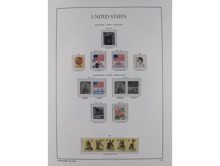 1847/1991, mostly used and later mint never hinged part collection incl. some better values and valid postage, in two albums