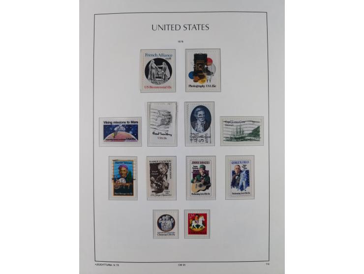 1847/1991, mostly used and later mint never hinged part collection incl. some better values and valid postage, in two albums