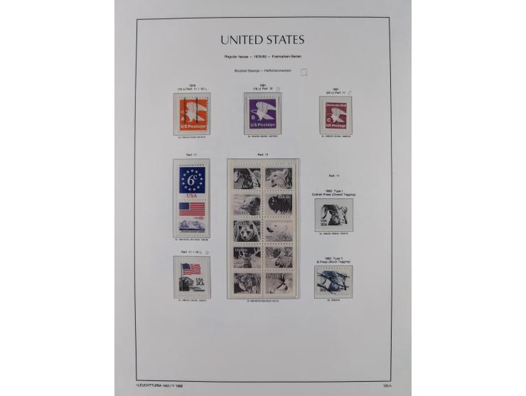 1847/1991, mostly used and later mint never hinged part collection incl. some better values and valid postage, in two albums