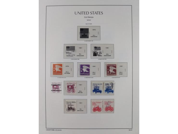 1847/1991, mostly used and later mint never hinged part collection incl. some better values and valid postage, in two albums