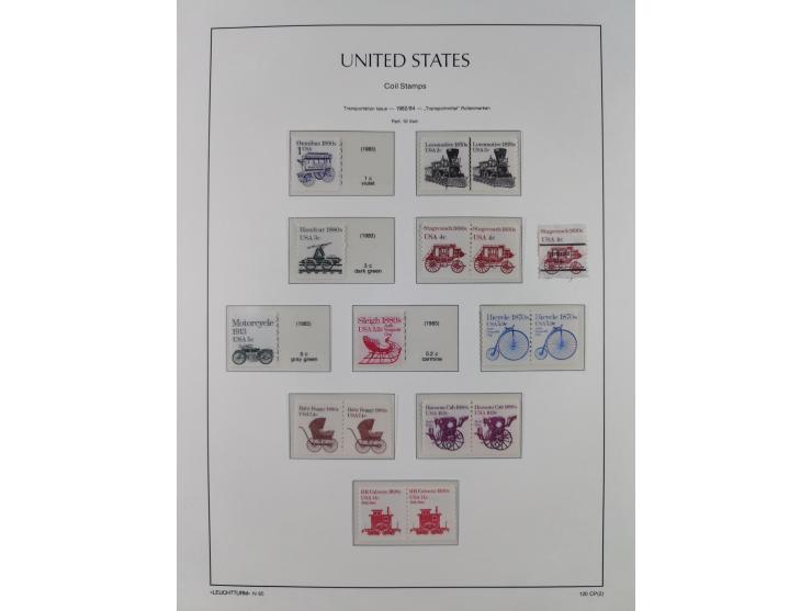 1847/1991, mostly used and later mint never hinged part collection incl. some better values and valid postage, in two albums