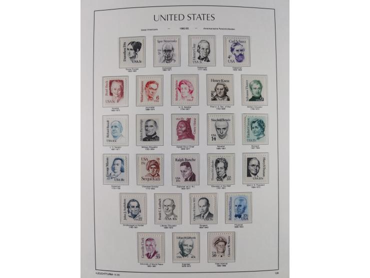 1847/1991, mostly used and later mint never hinged part collection incl. some better values and valid postage, in two albums