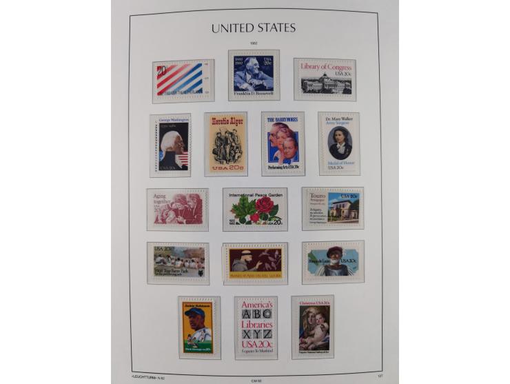 1847/1991, mostly used and later mint never hinged part collection incl. some better values and valid postage, in two albums