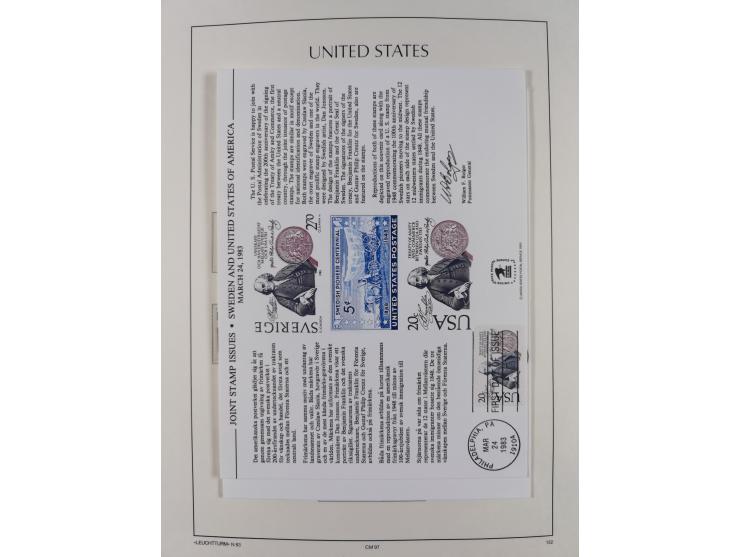 1847/1991, mostly used and later mint never hinged part collection incl. some better values and valid postage, in two albums