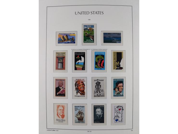 1847/1991, mostly used and later mint never hinged part collection incl. some better values and valid postage, in two albums