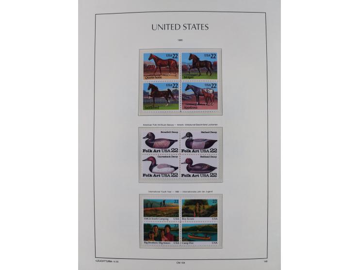 1847/1991, mostly used and later mint never hinged part collection incl. some better values and valid postage, in two albums