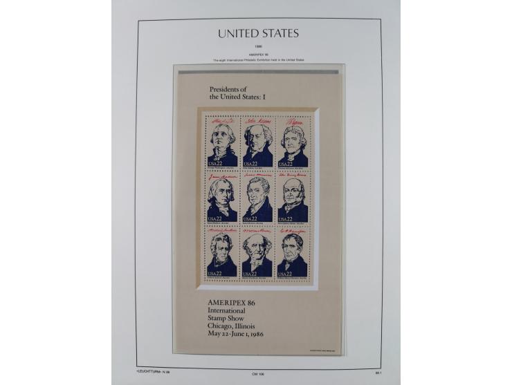 1847/1991, mostly used and later mint never hinged part collection incl. some better values and valid postage, in two albums