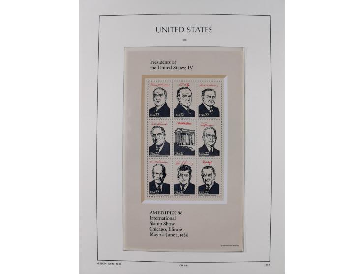 1847/1991, mostly used and later mint never hinged part collection incl. some better values and valid postage, in two albums