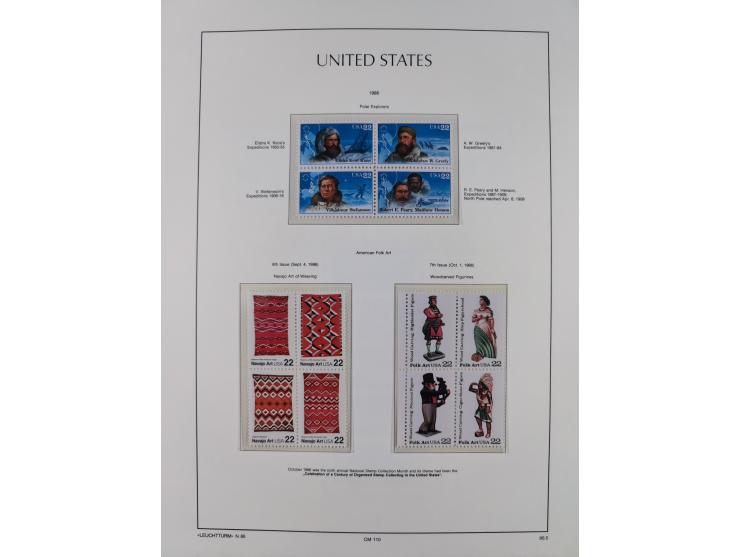 1847/1991, mostly used and later mint never hinged part collection incl. some better values and valid postage, in two albums