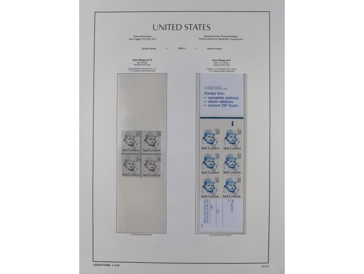 1847/1991, mostly used and later mint never hinged part collection incl. some better values and valid postage, in two albums