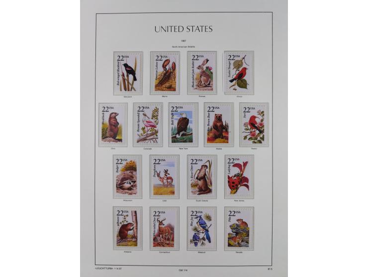 1847/1991, mostly used and later mint never hinged part collection incl. some better values and valid postage, in two albums