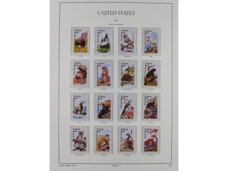 1847/1991, mostly used and later mint never hinged part collection incl. some better values and valid postage, in two albums