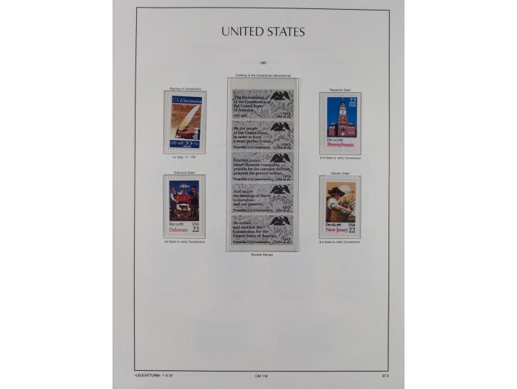 1847/1991, mostly used and later mint never hinged part collection incl. some better values and valid postage, in two albums