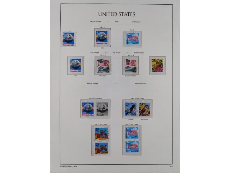 1847/1991, mostly used and later mint never hinged part collection incl. some better values and valid postage, in two albums