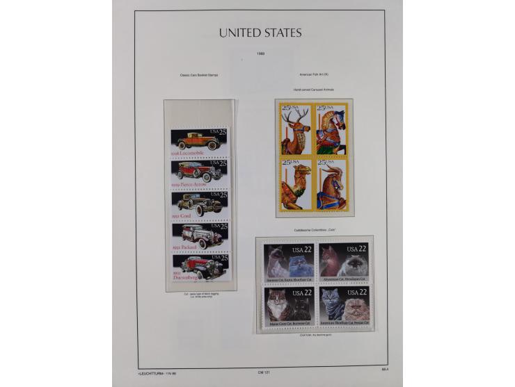 1847/1991, mostly used and later mint never hinged part collection incl. some better values and valid postage, in two albums