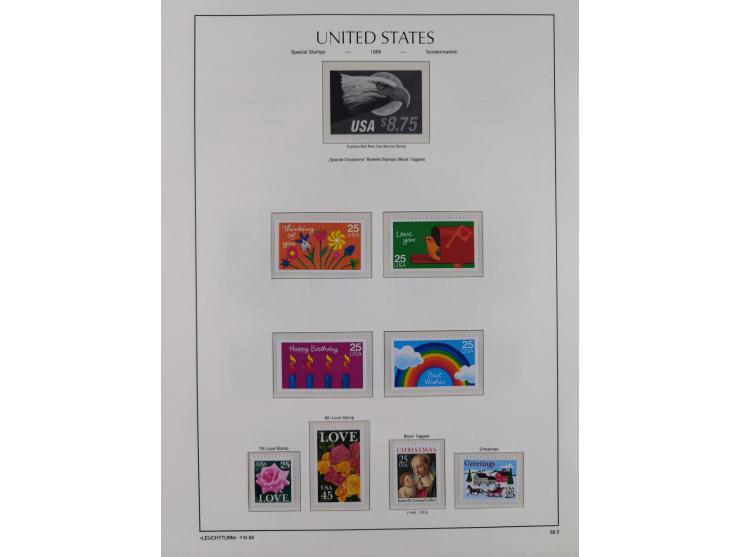 1847/1991, mostly used and later mint never hinged part collection incl. some better values and valid postage, in two albums