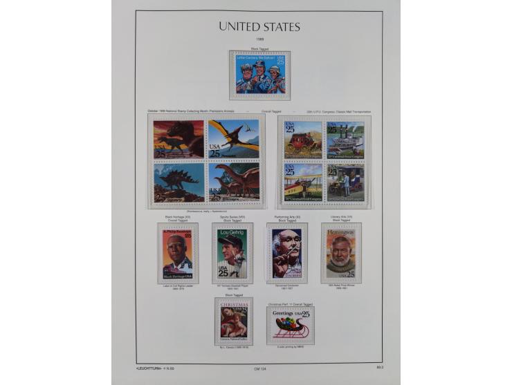 1847/1991, mostly used and later mint never hinged part collection incl. some better values and valid postage, in two albums