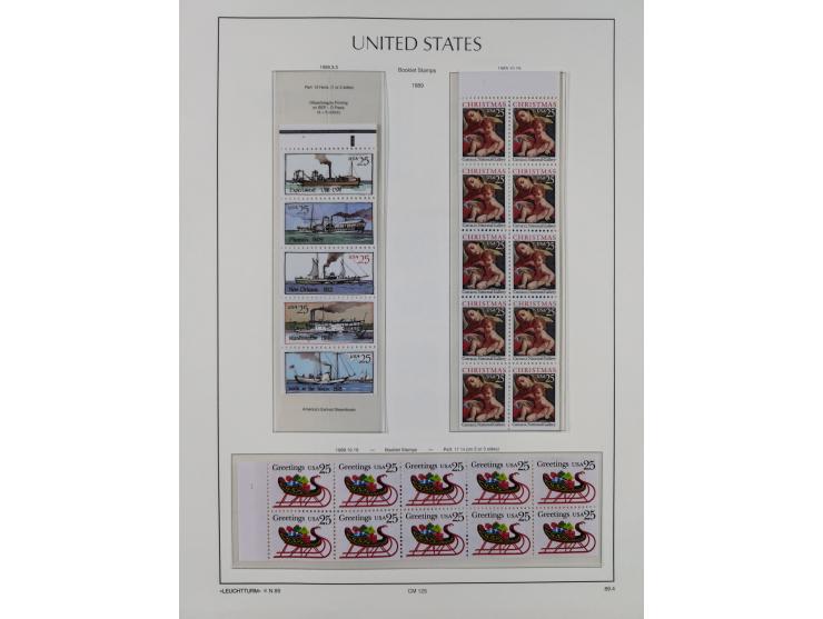 1847/1991, mostly used and later mint never hinged part collection incl. some better values and valid postage, in two albums