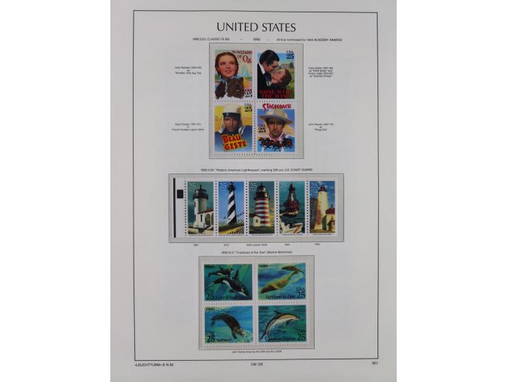 1847/1991, mostly used and later mint never hinged part collection incl. some better values and valid postage, in two albums