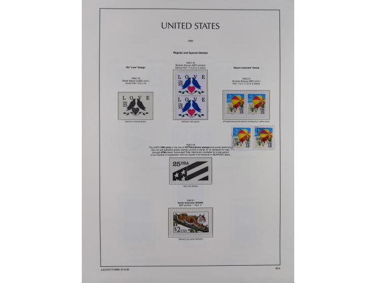 1847/1991, mostly used and later mint never hinged part collection incl. some better values and valid postage, in two albums