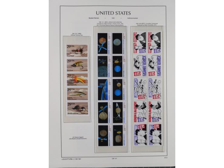 1847/1991, mostly used and later mint never hinged part collection incl. some better values and valid postage, in two albums