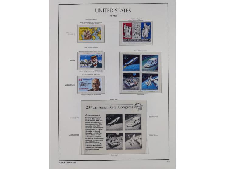 1847/1991, mostly used and later mint never hinged part collection incl. some better values and valid postage, in two albums