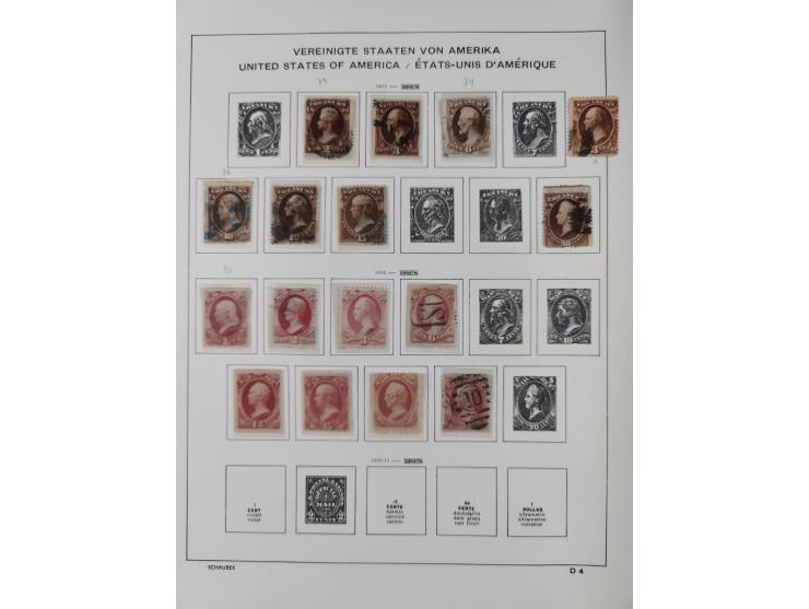 1847/1991, mostly used and later mint never hinged part collection incl. some better values and valid postage, in two albums