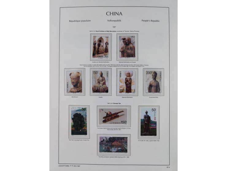 1949/97, in the beginning mostly used, later from 1977 to 1997 in the main catalogue numbers complete mint never hinged colle