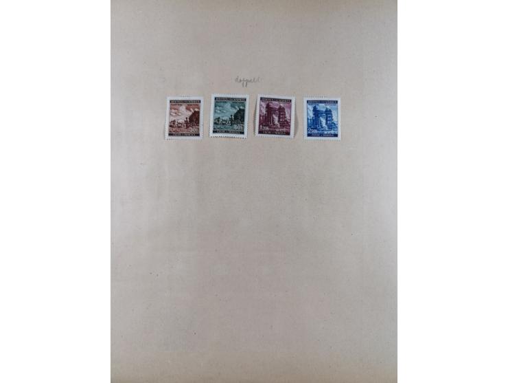 1851/1934, uriger meist gestempelter und teils ungebrauchter Sammlungsbestand in einem Schaubek Album, dabei auch wenige Brie