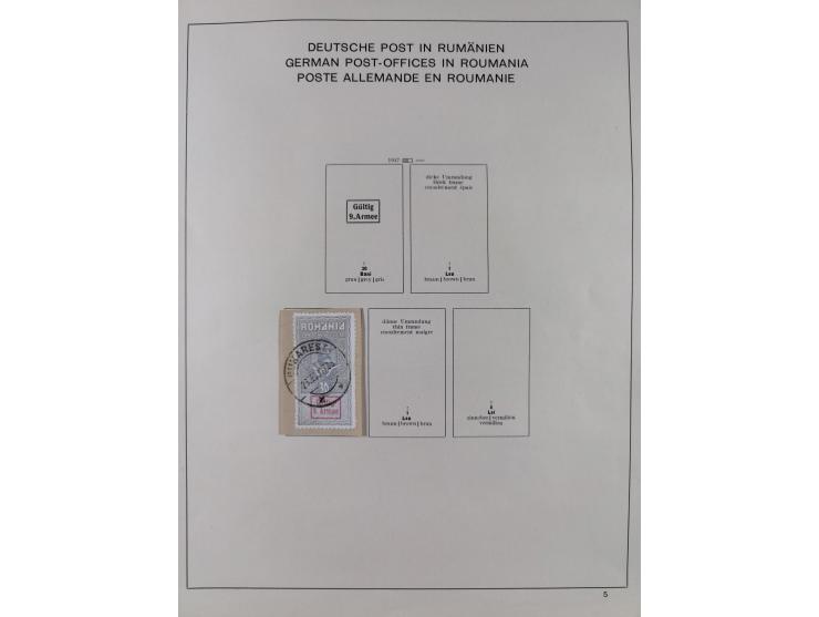 1851/1934, uriger meist gestempelter und teils ungebrauchter Sammlungsbestand in einem Schaubek Album, dabei auch wenige Brie