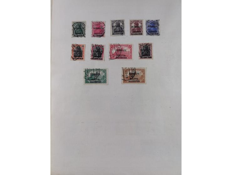 1851/1934, uriger meist gestempelter und teils ungebrauchter Sammlungsbestand in einem Schaubek Album, dabei auch wenige Brie