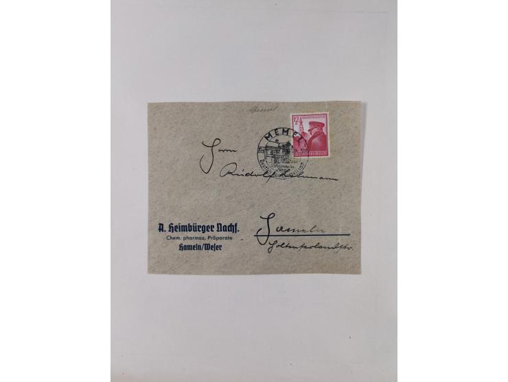 1851/1934, uriger meist gestempelter und teils ungebrauchter Sammlungsbestand in einem Schaubek Album, dabei auch wenige Brie