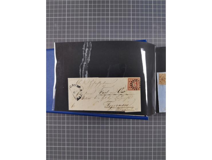 Baden bis Württemberg, ungebrauchte und gestempelte alte Sammlung, ohne große Spitzen, aber mit vielen besseren Werten und me