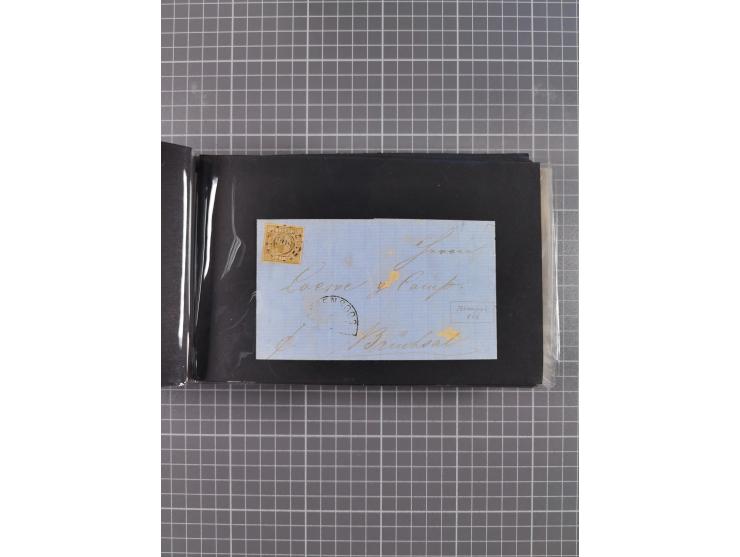 Baden bis Württemberg, ungebrauchte und gestempelte alte Sammlung, ohne große Spitzen, aber mit vielen besseren Werten und me