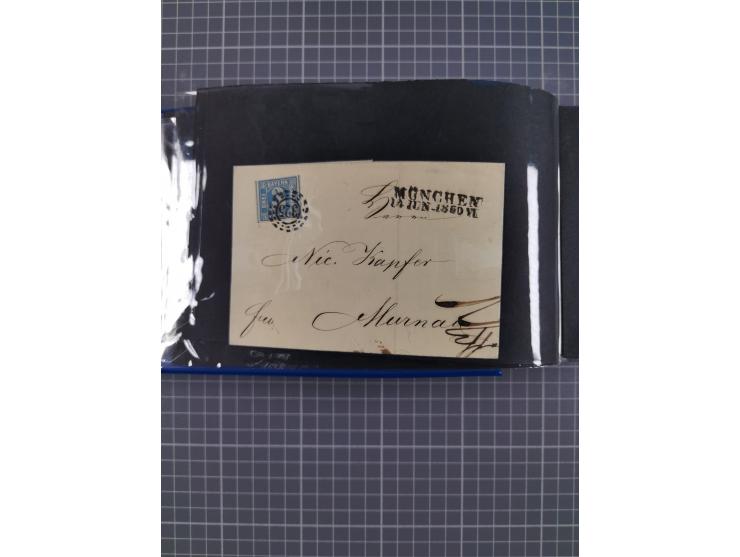 Baden bis Württemberg, ungebrauchte und gestempelte alte Sammlung, ohne große Spitzen, aber mit vielen besseren Werten und me