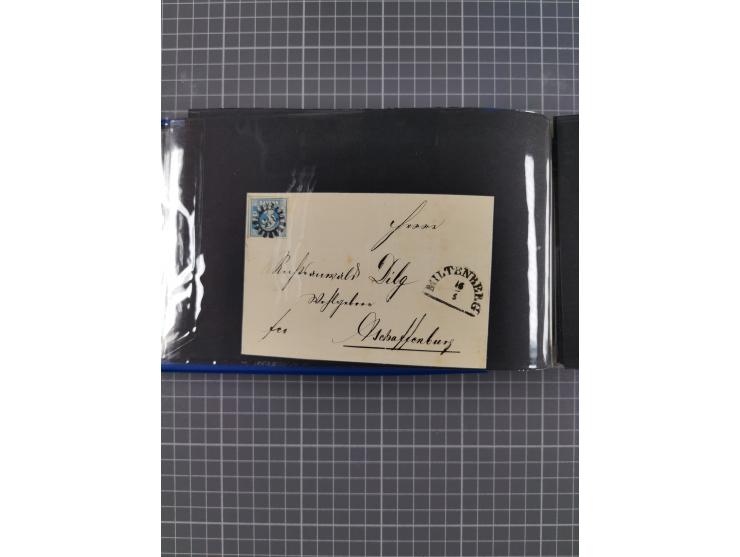 Baden bis Württemberg, ungebrauchte und gestempelte alte Sammlung, ohne große Spitzen, aber mit vielen besseren Werten und me