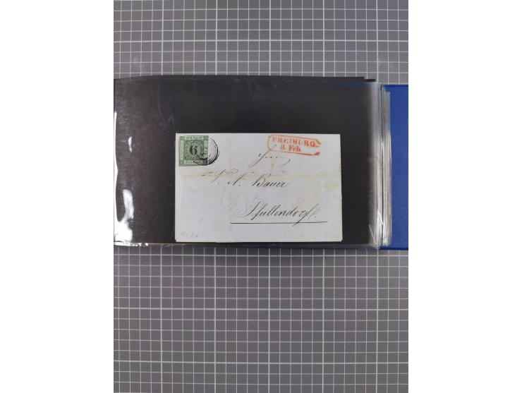 Baden bis Württemberg, ungebrauchte und gestempelte alte Sammlung, ohne große Spitzen, aber mit vielen besseren Werten und me