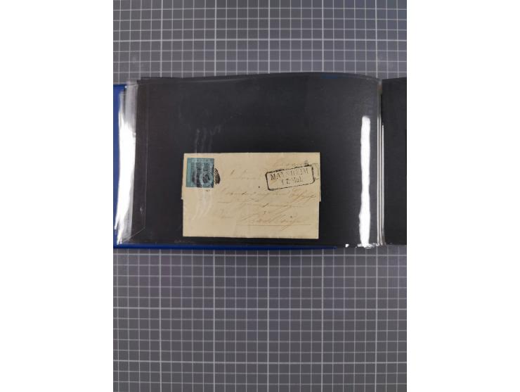 Baden bis Württemberg, ungebrauchte und gestempelte alte Sammlung, ohne große Spitzen, aber mit vielen besseren Werten und me