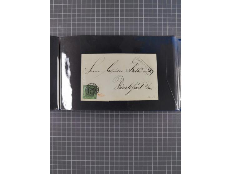 Baden bis Württemberg, ungebrauchte und gestempelte alte Sammlung, ohne große Spitzen, aber mit vielen besseren Werten und me