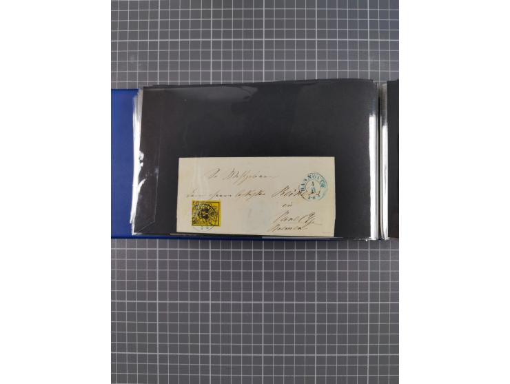 Baden bis Württemberg, ungebrauchte und gestempelte alte Sammlung, ohne große Spitzen, aber mit vielen besseren Werten und me