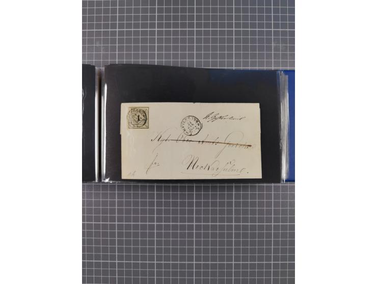 Baden bis Württemberg, ungebrauchte und gestempelte alte Sammlung, ohne große Spitzen, aber mit vielen besseren Werten und me