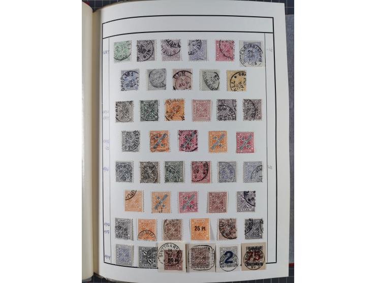 Baden bis Württemberg, ungebrauchte und gestempelte alte Sammlung, ohne große Spitzen, aber mit vielen besseren Werten und me