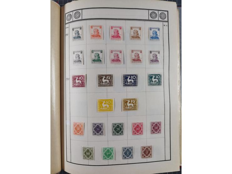 Baden bis Württemberg, ungebrauchte und gestempelte alte Sammlung, ohne große Spitzen, aber mit vielen besseren Werten und me