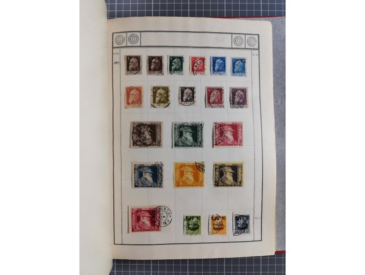 Baden bis Württemberg, ungebrauchte und gestempelte alte Sammlung, ohne große Spitzen, aber mit vielen besseren Werten und me