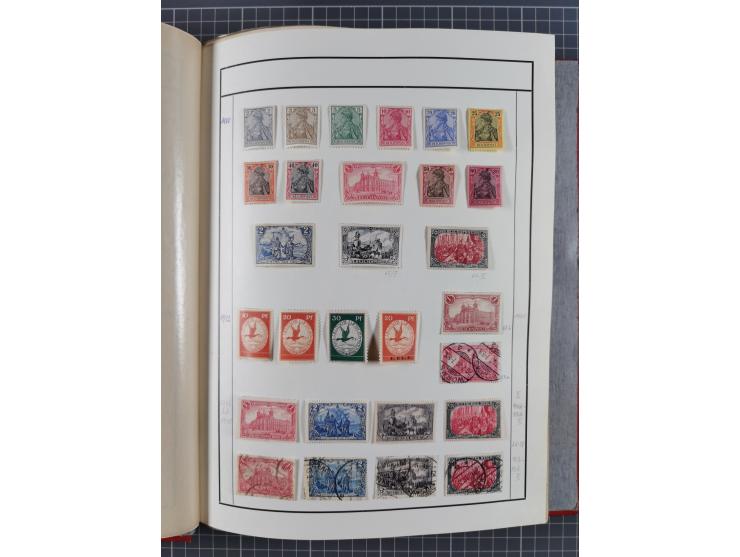 1872/1945, ungebrauchte und gestempelte reichhaltige und sehr saubere alte Sammlung, dabei u.a. Mi. 24 und 28 (jeweils signie
