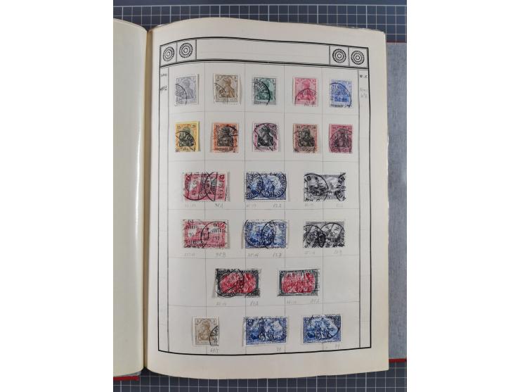 1872/1945, ungebrauchte und gestempelte reichhaltige und sehr saubere alte Sammlung, dabei u.a. Mi. 24 und 28 (jeweils signie
