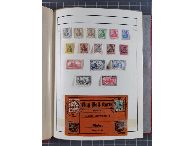 1872/1945, ungebrauchte und gestempelte reichhaltige und sehr saubere alte Sammlung, dabei u.a. Mi. 24 und 28 (jeweils signie