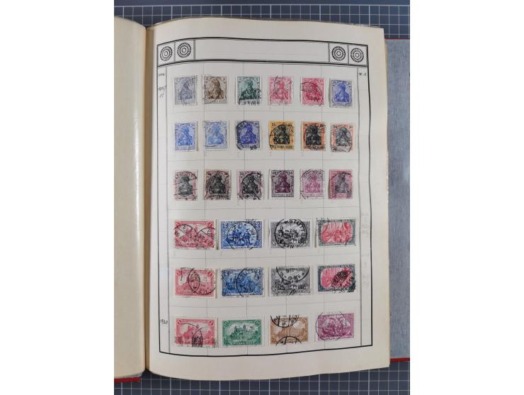 1872/1945, ungebrauchte und gestempelte reichhaltige und sehr saubere alte Sammlung, dabei u.a. Mi. 24 und 28 (jeweils signie